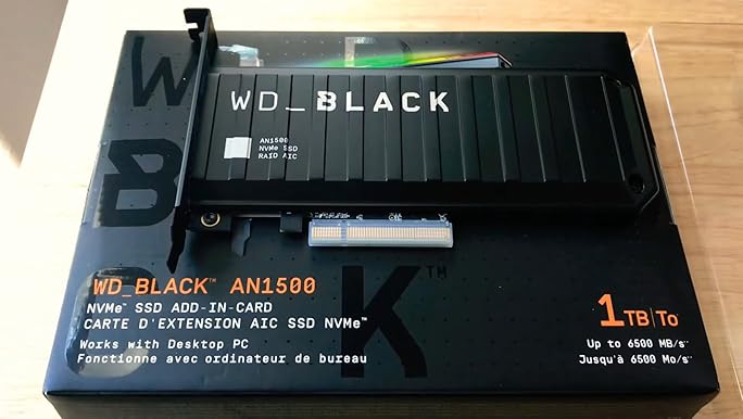 Amazon.com: WD_BLACK 1TB AN1500 NVMe Internal Gaming Solid
